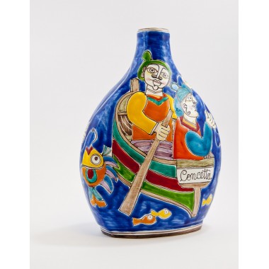 Bottiglia Decorativa ceramiche de simone DS BT610DS-2 Bottiglia Decorativa ceramiche de simone DS BT610DS-2